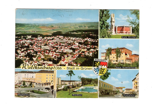 Ansichtskarte Waldkraiburg / Oberbayern