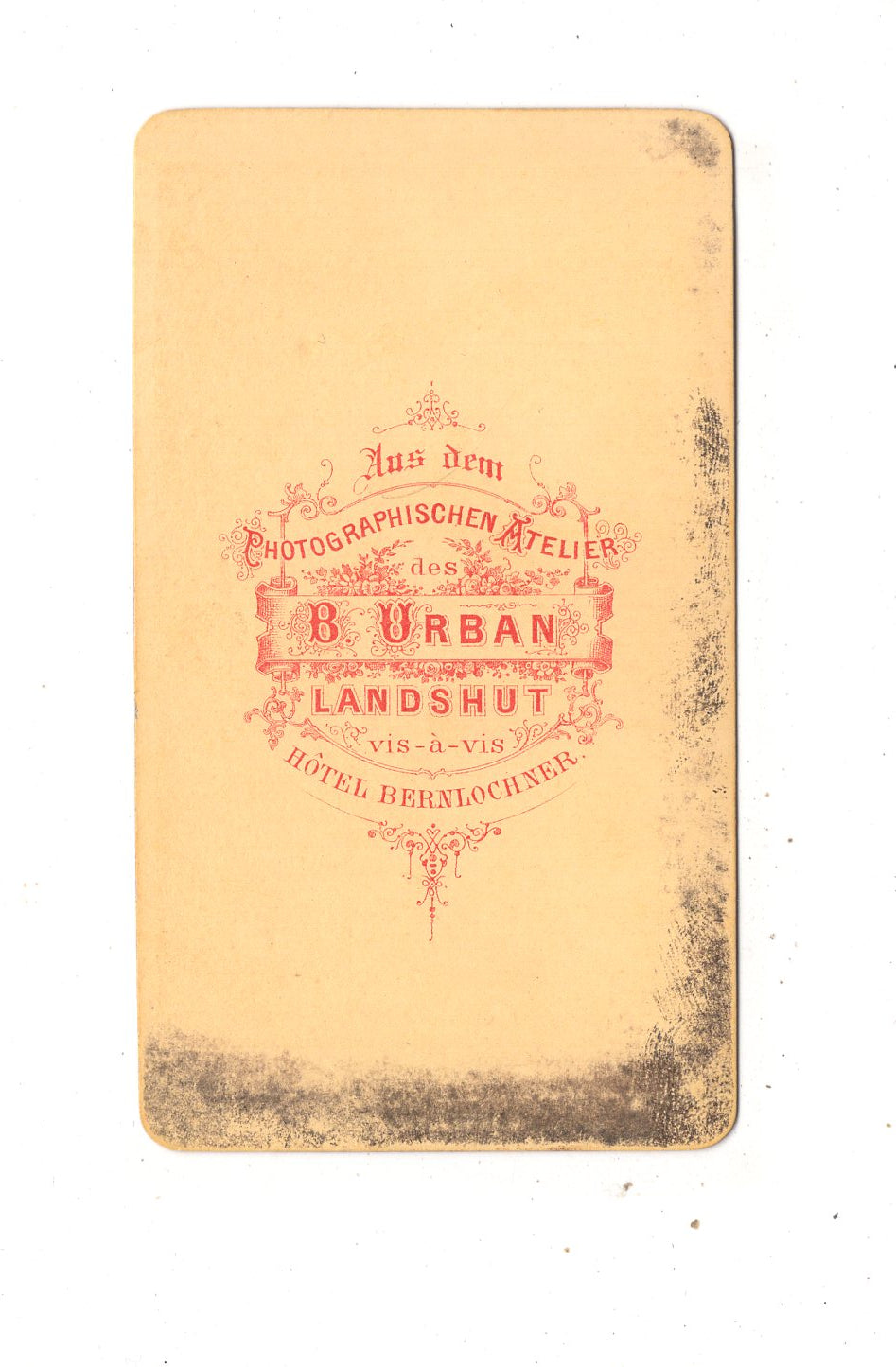 Fotografie Feine Dame - Landshut 1870er