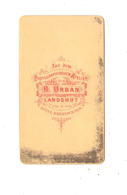 Fotografie Feine Dame - Landshut 1870er