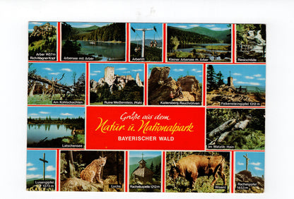 Ansichtskarte Bayerischer Wald / Latschensee / Rachelkapelle +++