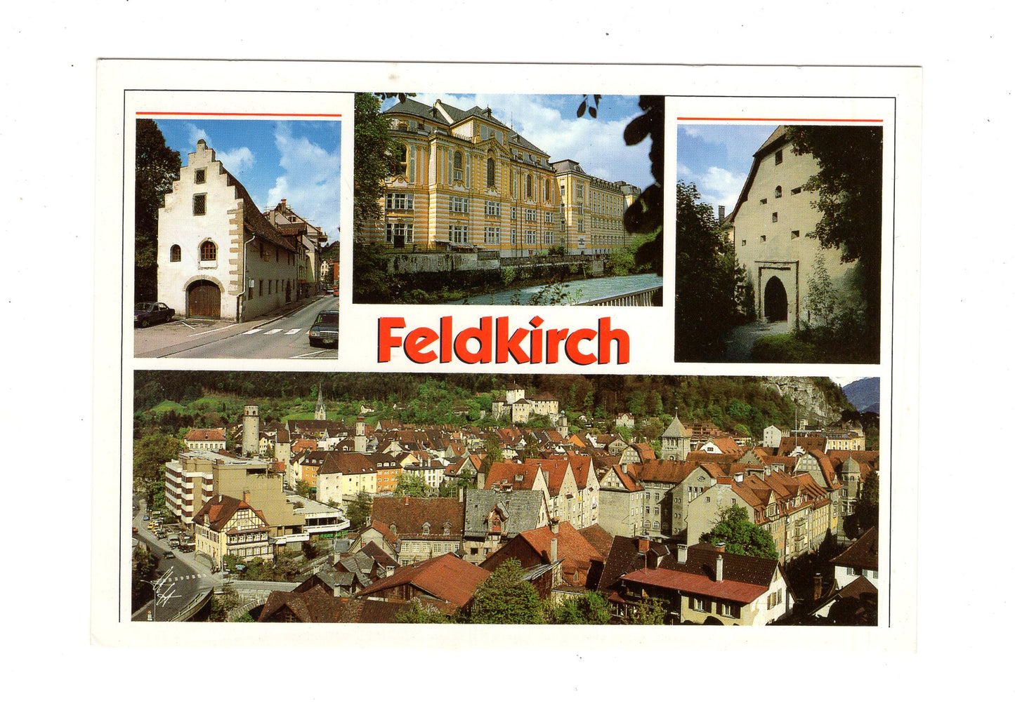 Ansichtskarte Feldkirch / Vorarlberg / Österreich