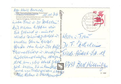 Ansichtskarte Bad Füssing / Niederbayern / Kurzentrum