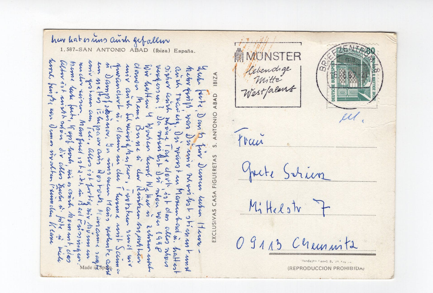 Ansichtskarte San Antonio / Ibiza / Spanien