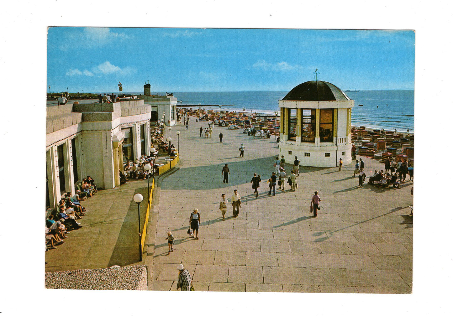 Ansichtskarte Nordseebad Insel Borkum / Strandpromenade