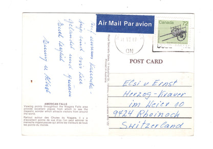 Ansichtskarte Niagara Falls / American Falls / USA