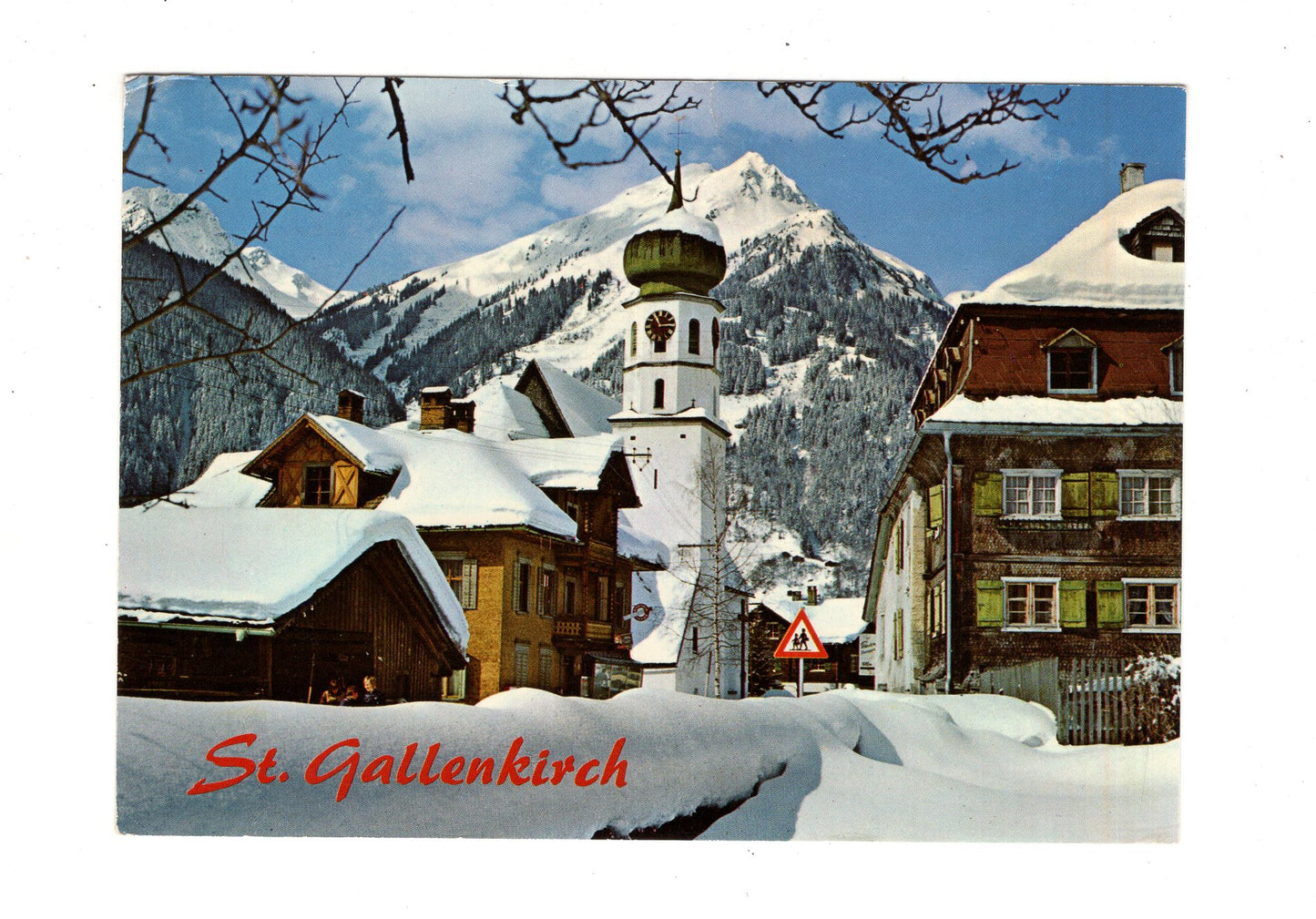 Ansichtskarte St. Gallenkirch im Montafon / Vorarlberg / Österreich