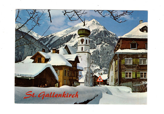 Ansichtskarte St. Gallenkirch im Montafon / Vorarlberg / Österreich