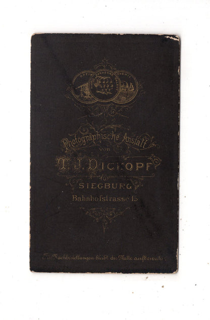 Fotografie Feine Dame - Siegburg 1880er