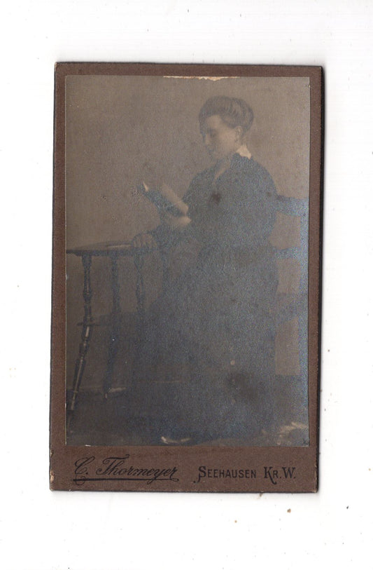 Fotografie Feine Dame - Seehausen / Kr. Wanzleben 1910er