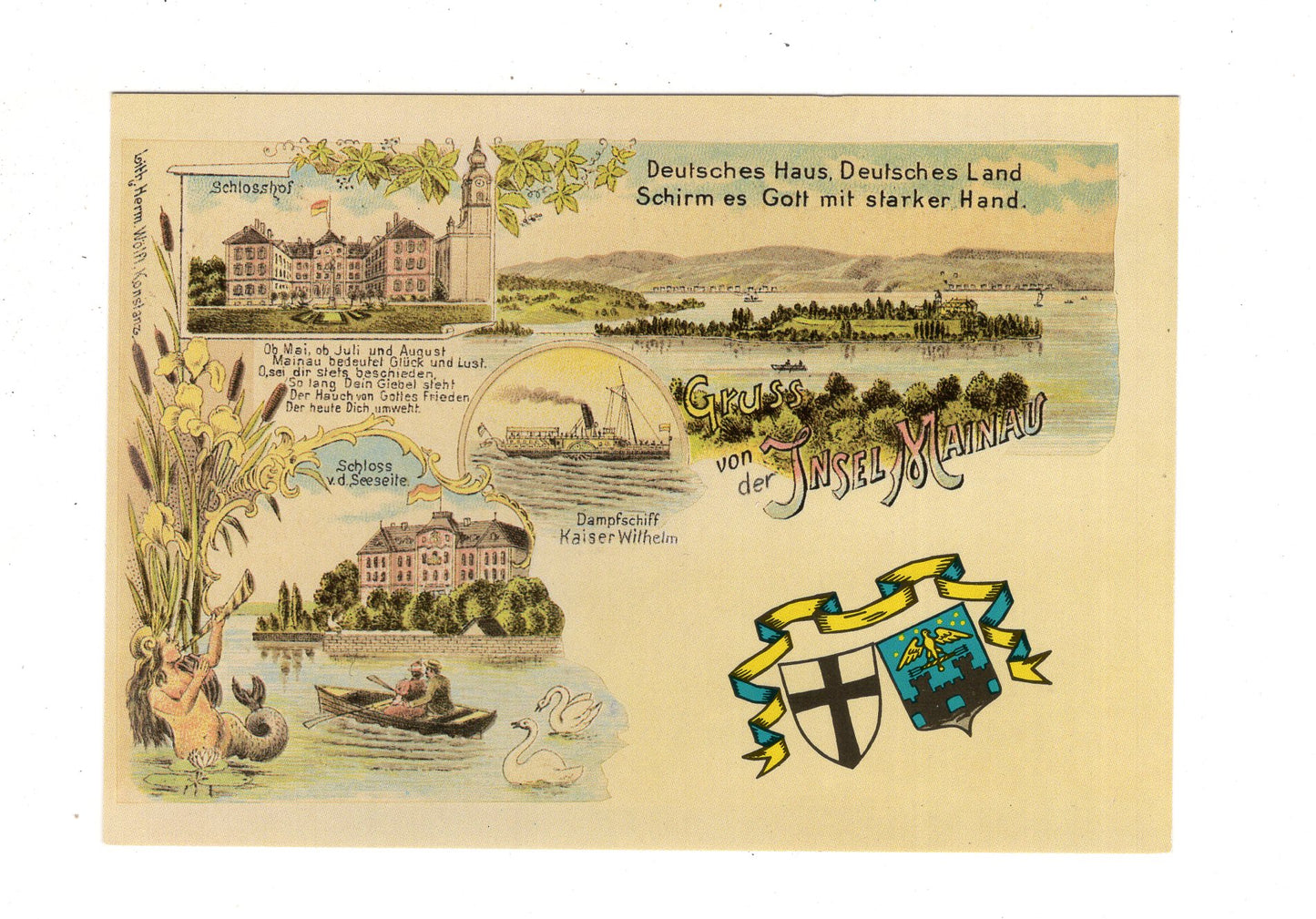 Ansichtskarte Insel Mainau im Bodensee / J1-63