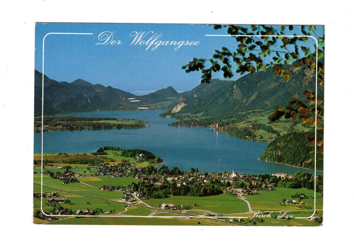 Ansichtskarte Wolfgangsee / Salzkammergut / Österreich