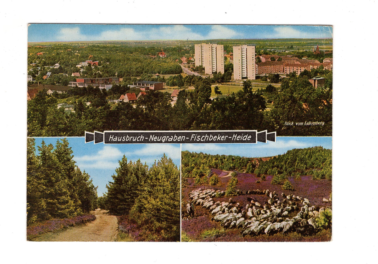 Ansichtskarte Hausbruch - Neugraben - Fischbeker-Heide / H1-69