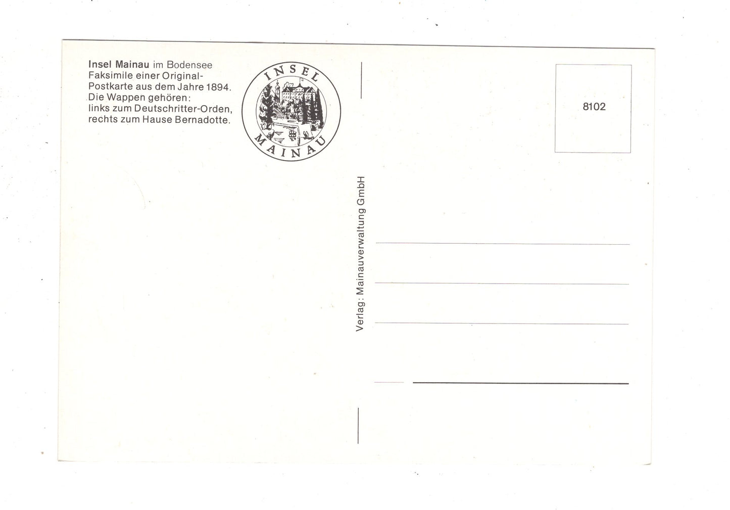 Ansichtskarte Insel Mainau im Bodensee / J1-63