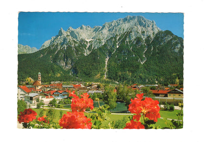 Ansichtskarte Mittenwald gegen Karwendelgebirge  / G1-56