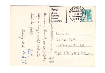 Ansichtskarte Hersbrucker Alb