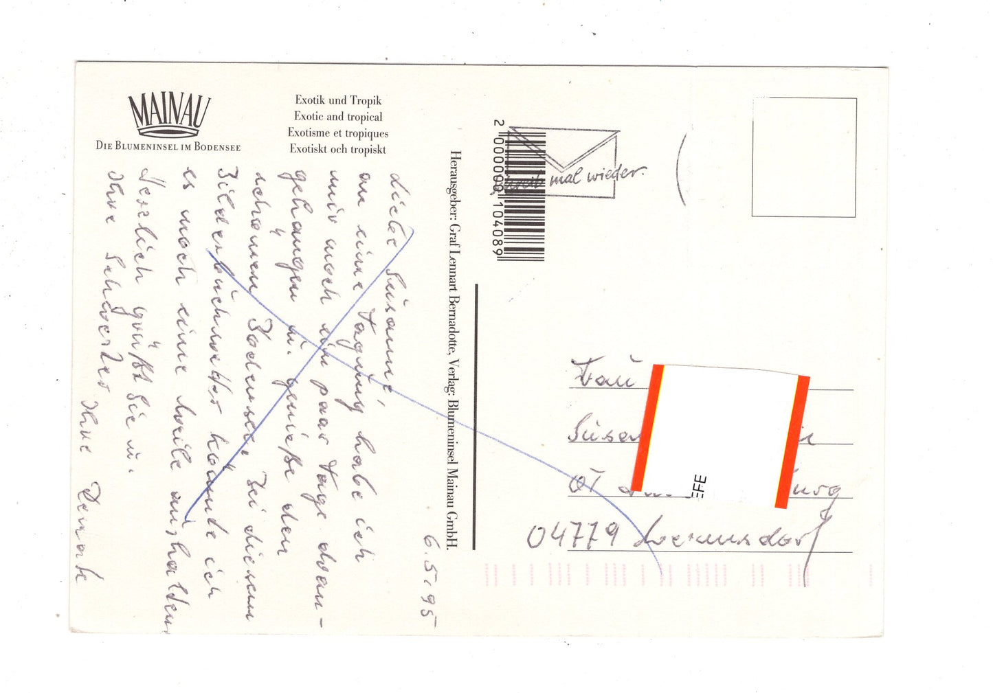 Ansichtskarte Insel Mainau im Bodensee / J1-63