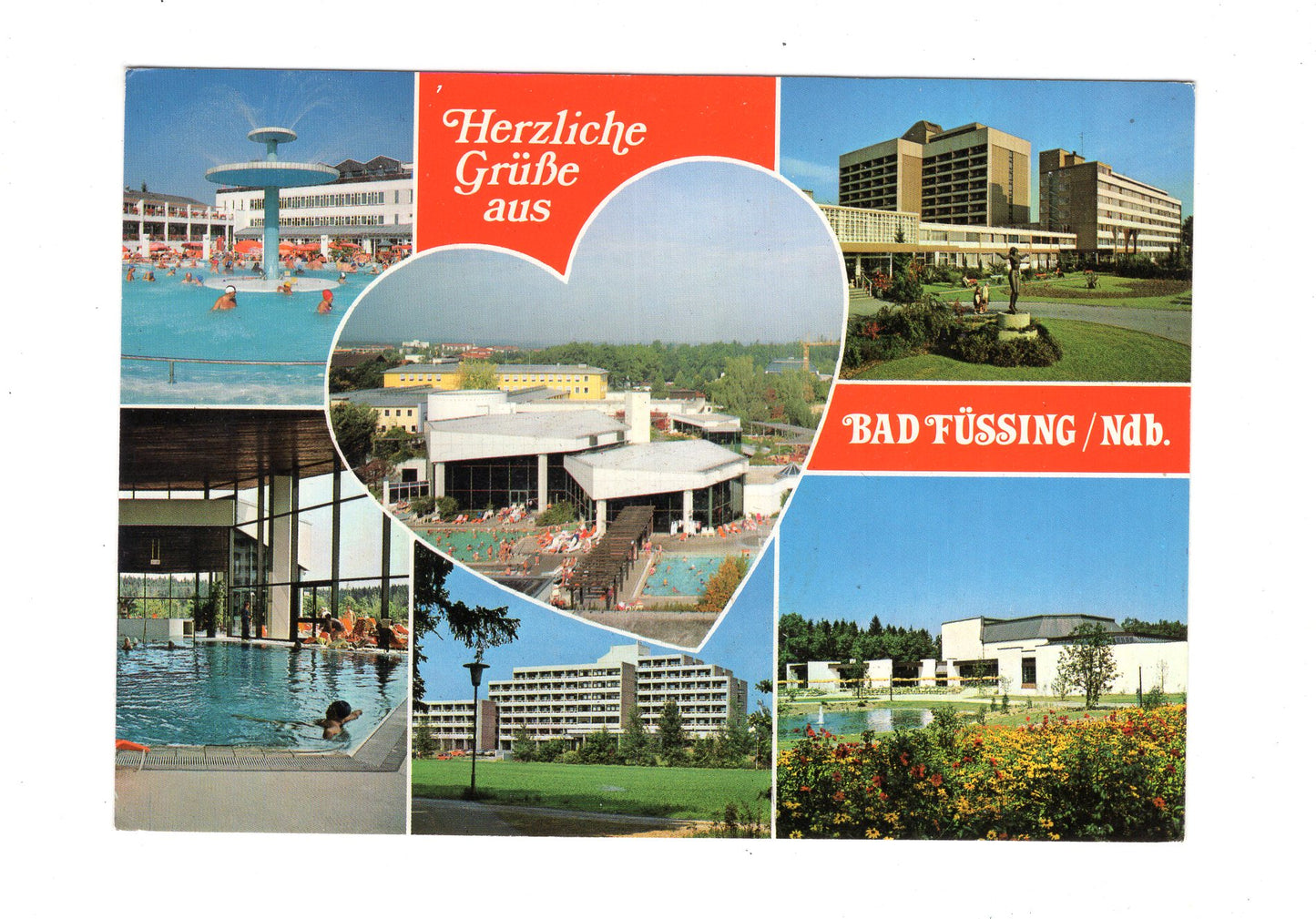 Ansichtskarte Bad Füssing / Niederbayern