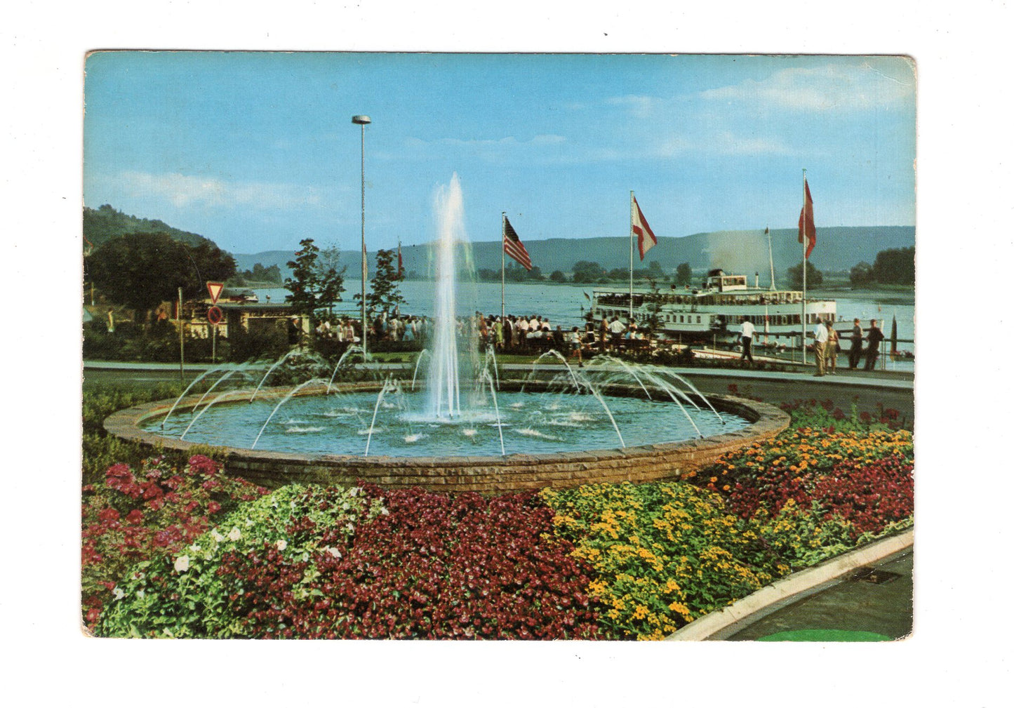 Ansichtskarte Linz am Rhein / Rheinanlagen / H1-69