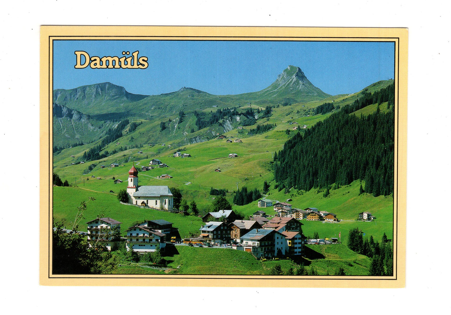 Ansichtskarte Damüls / Vorarlberg / Österreich