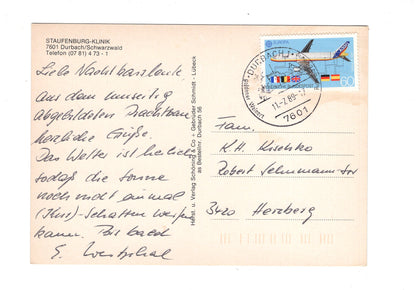 Ansichtskarte Staufenburg-Klinik / Durbach / Schwarzwald / H1-53