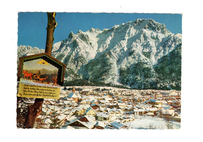 Ansichtskarte Mittenwald gegen Karwendelgebirge  / G1-56