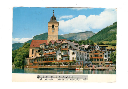 Ansichtskarte St. Wolfgang am See / Hotel Weißes Rössl / Salzkammergut / Österreich