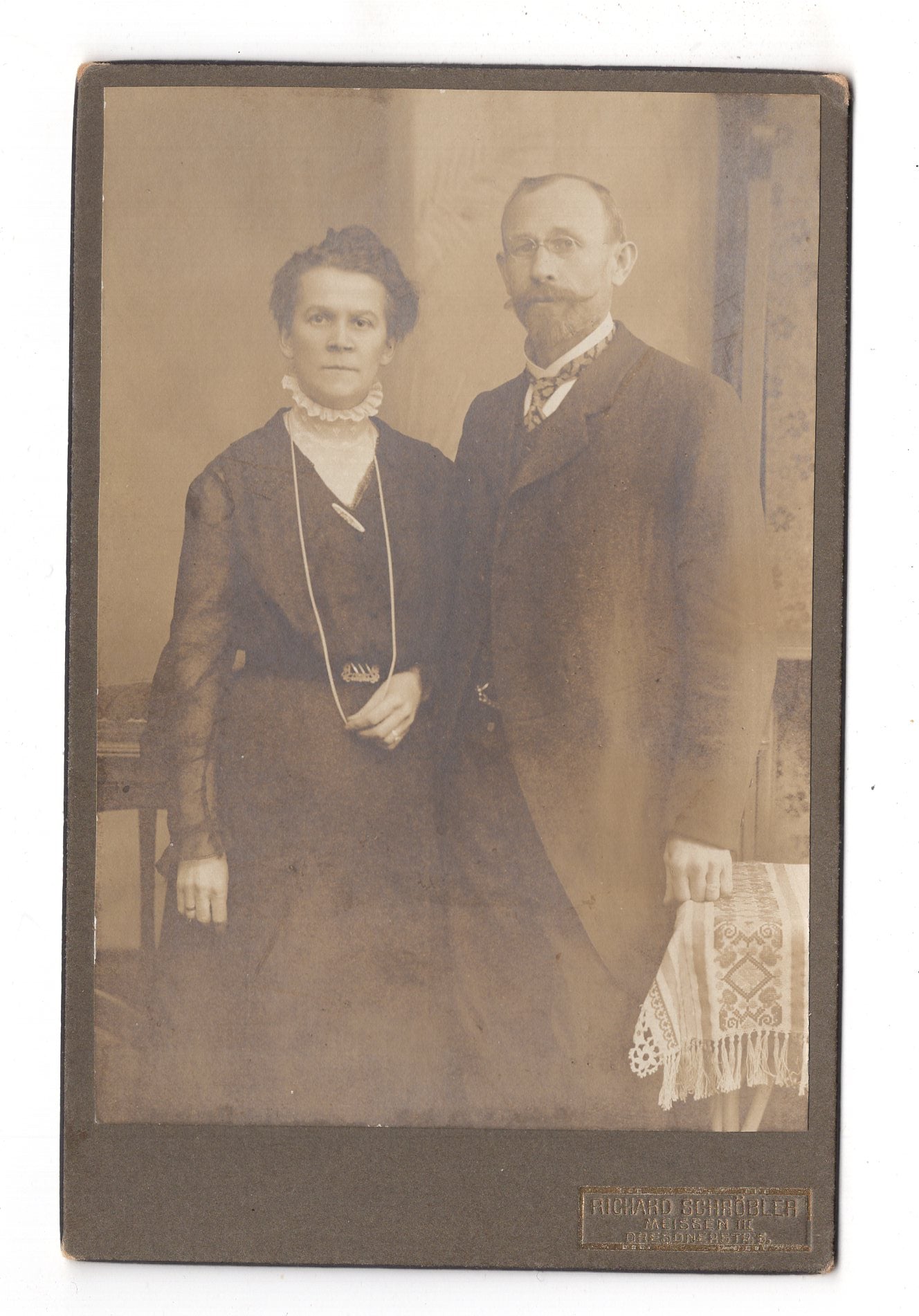 Fotografie Feines Paar - Meißen III 1910er / CAB X-34