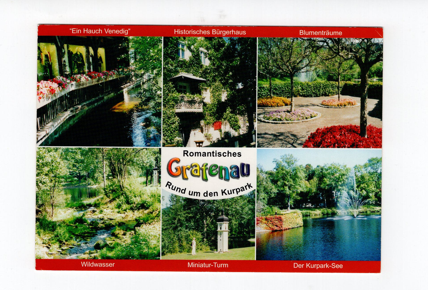 Ansichtskarte Grafenau / Bayerischer Wald / Rund um den Kurpark