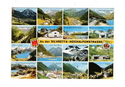Ansichtskarte An der Silvretta-Hochalpenstraße / Österreich