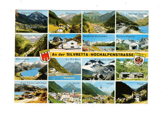 Ansichtskarte An der Silvretta-Hochalpenstraße / Österreich