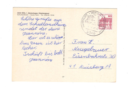 Ansichtskarte Vöhl 1 - Marienhagen / Ederbergland / Schullandheim