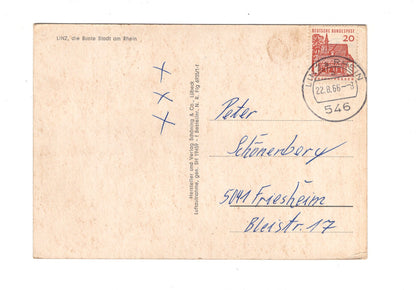 Ansichtskarte Linz - die bunte Stadt am Rhein / H1-69