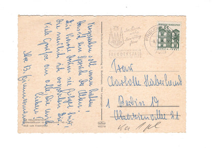 Ansichtskarte Freudenstadt im Schwarzwald / Blick vom Friedrichstal / H1-53