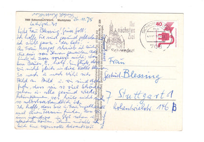 Ansichtskarte Schorndorf / Württemberg / Marktplatz / H1-69