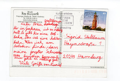 Ansichtskarte Grafenau / Bayerischer Wald / Klinik Am Kurpark